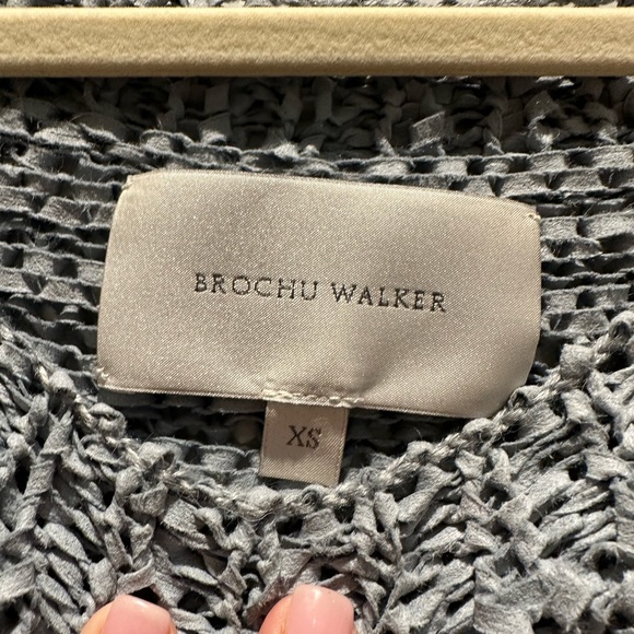 New! Brochu Walker Cei Sueded Ribbon Top - XS - Picture 6 of 9